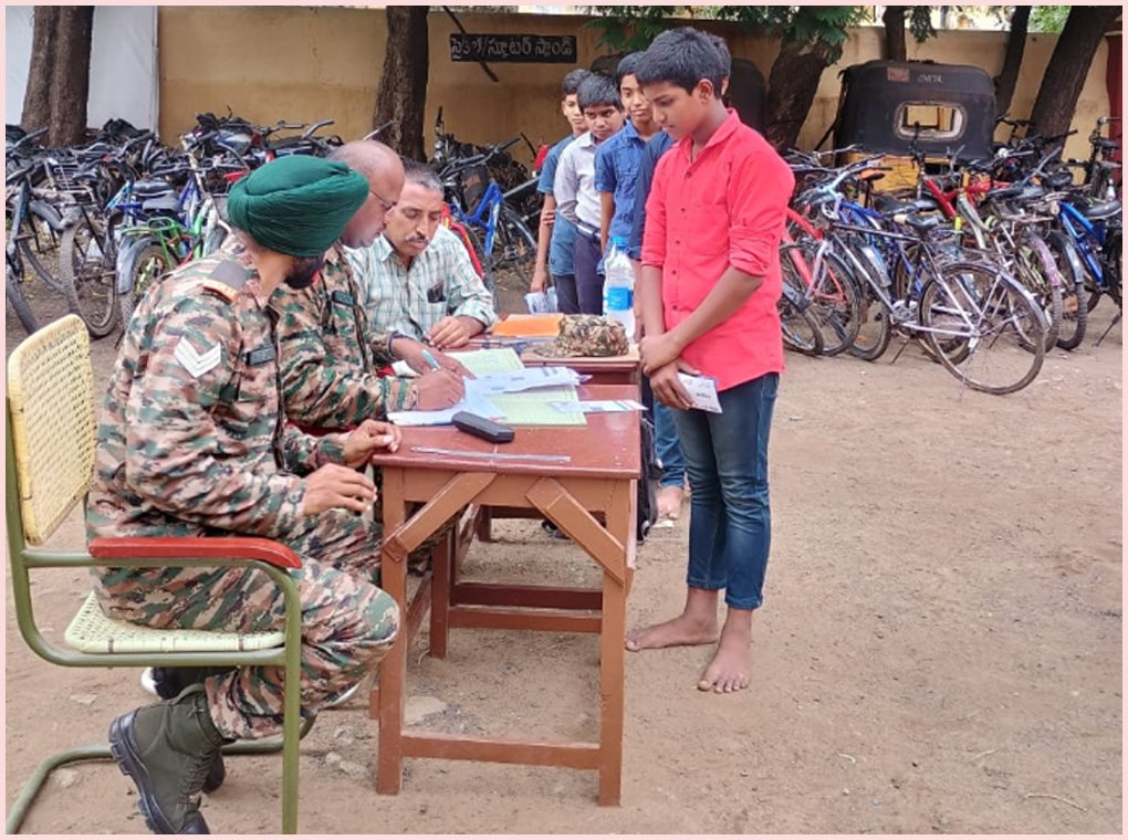 NCC ENROLLEMENT AT OUR SCHOOL